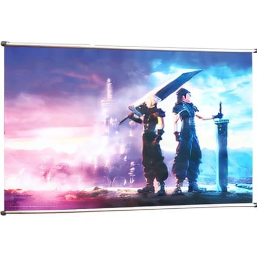 Amazon.com: Final Fantasy VII Ever Crisis Wall Scroll : Home & Kitchen